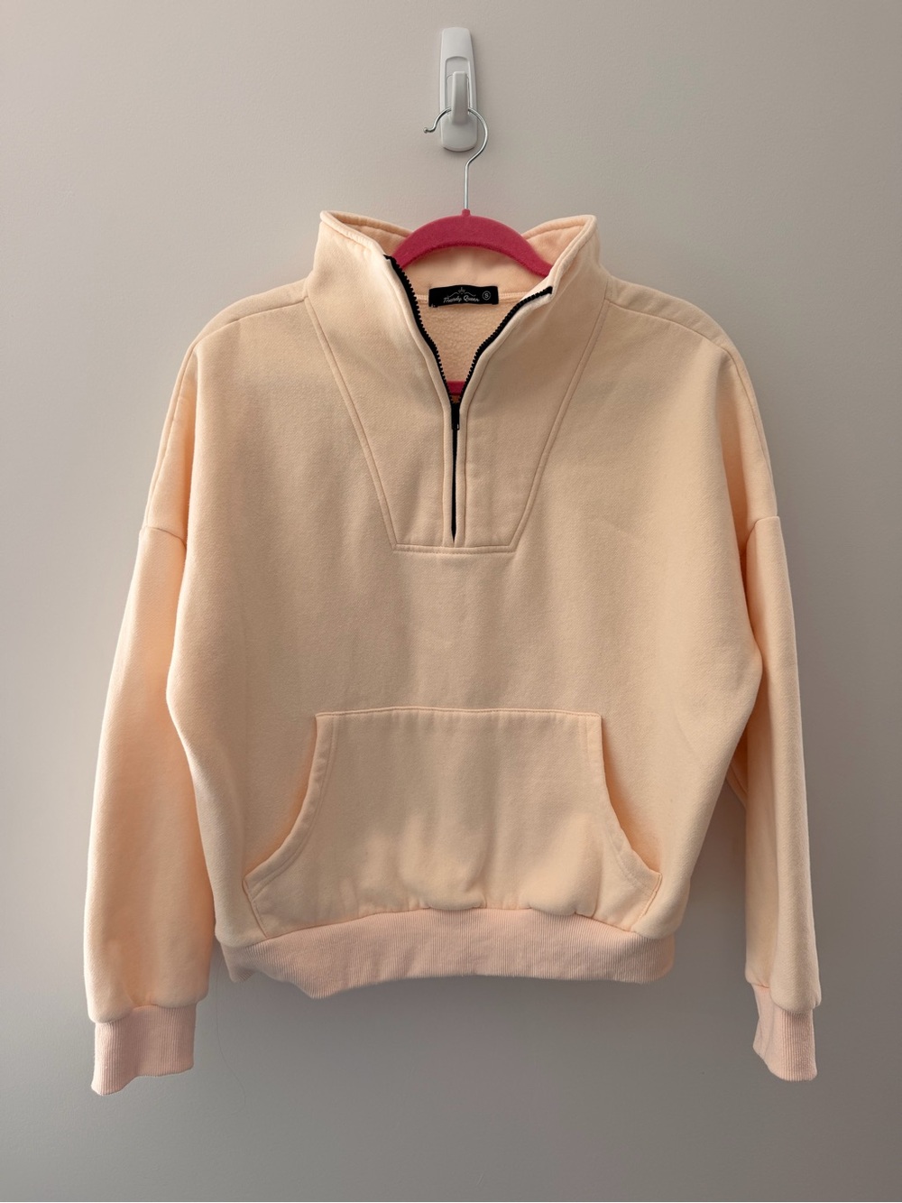 Cream Trendy Queen 1/4 Zip